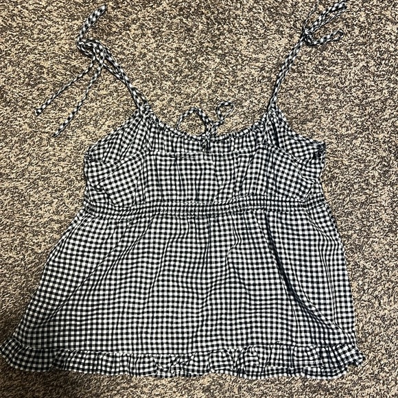 Plaid Flowy Tank top - Picture 5 of 5